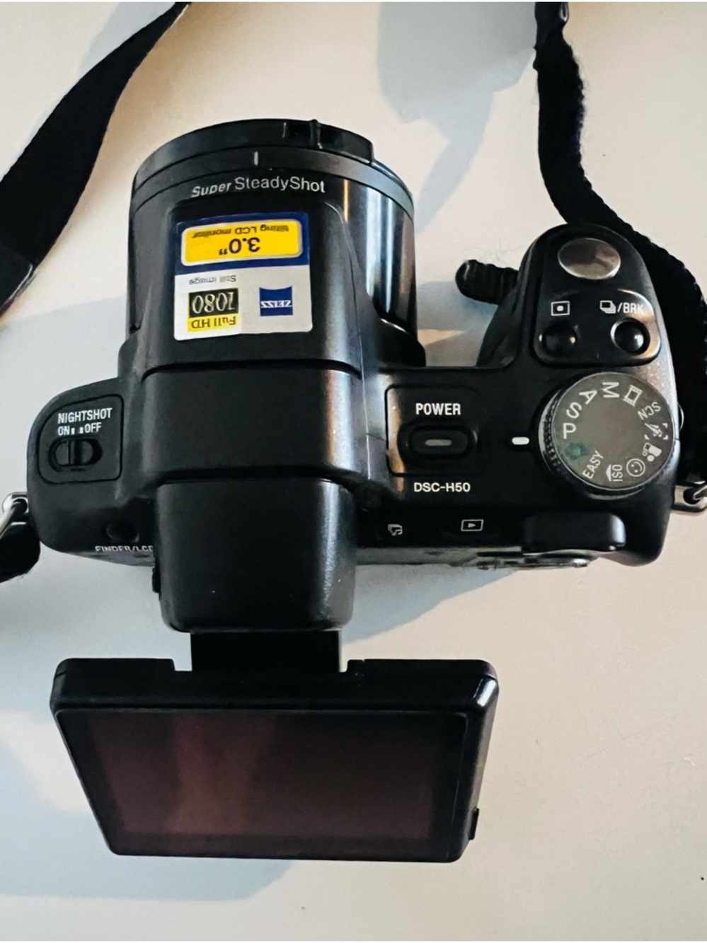 Sony CyberShot DSC-H50 9.1MPDigital Camera 15X Optical Zoom Lens Conditions Work - Picture 5 of 14